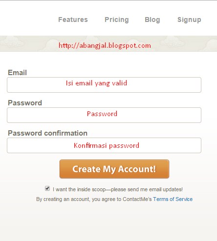 Cara Membuat Laman Contact Us Di Blogger