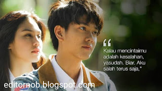 Kumpulan Kata Kata buat Pacar Sesederhana kah itu Milea dan Dilan