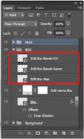 Layer Mockup Mug + Mockup Box Photoshop