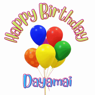 Happy Birthday Dayamai GIF