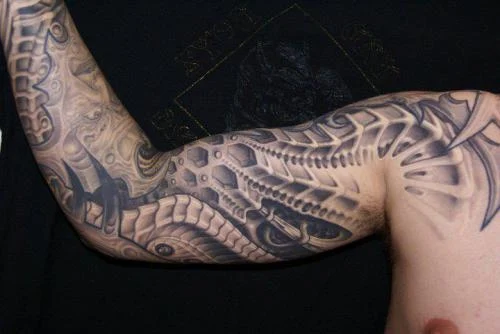 Tatuajes Biomecanicos en 3d 