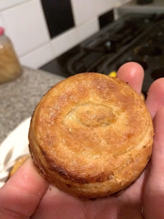 Underside Portuguese Custard Tarts