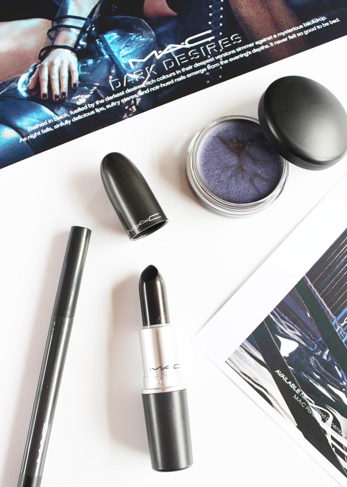 M.A.C | Dark Desires + Fluidity Collection - Review + Swatches - CassandraMyee