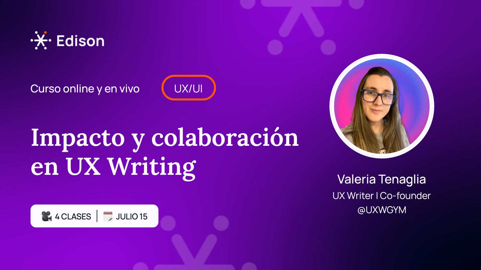 Curso UX Writing intermedio
