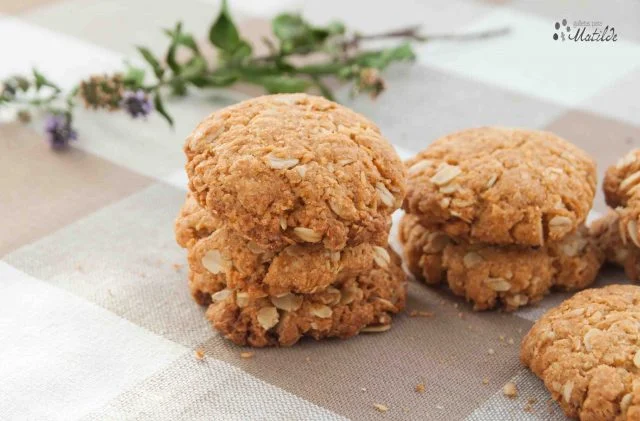 Galletas de avena y coco. Galletas para Matilde