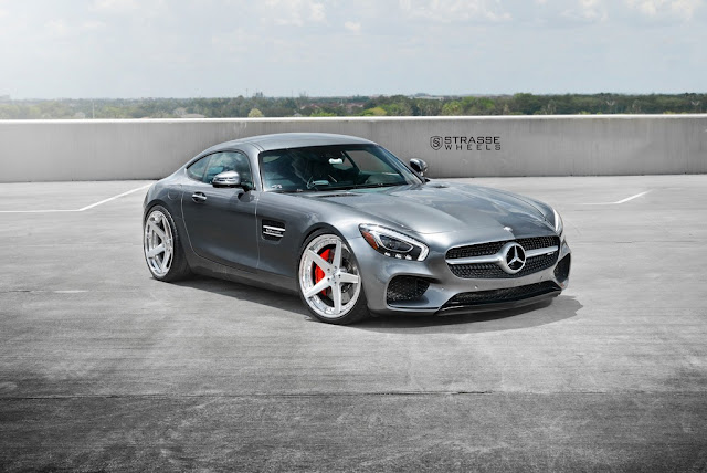 2016 Mercedes-AMG GT S on Strasse Wheels