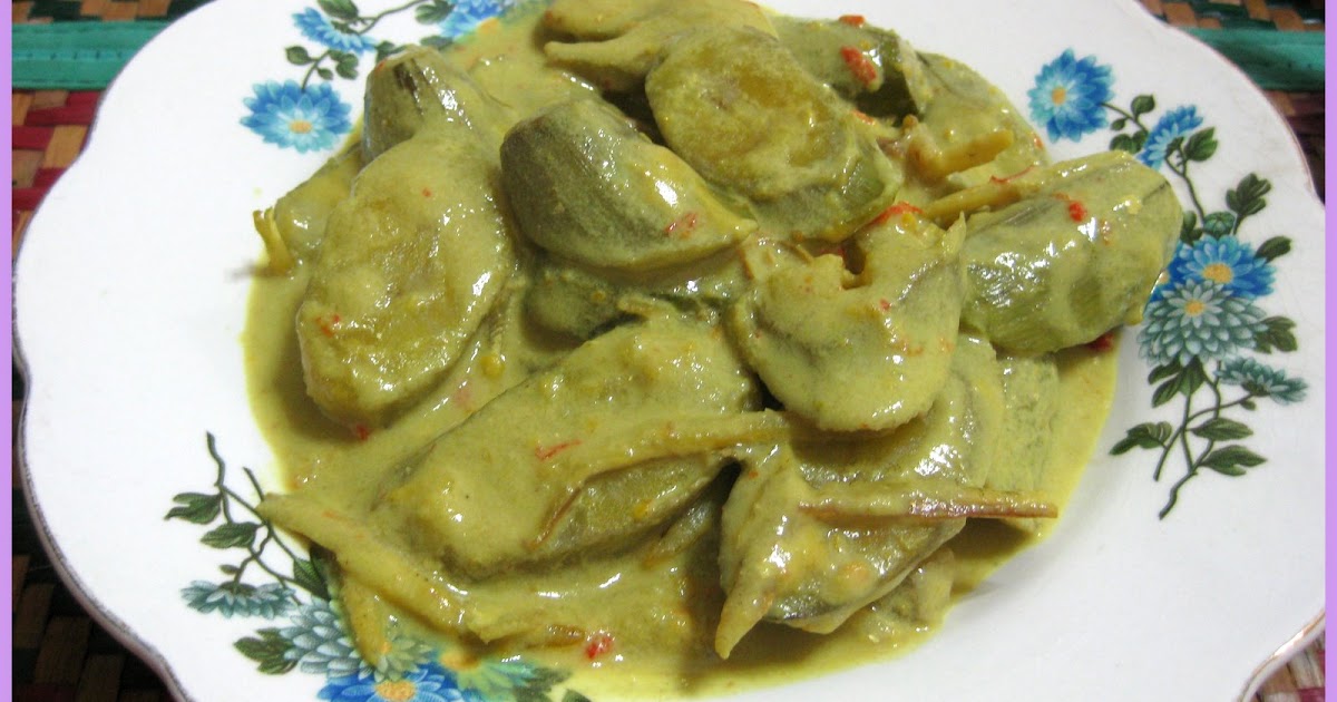 Resepi Gulai Ayam Batang Pisang - Contohlah t