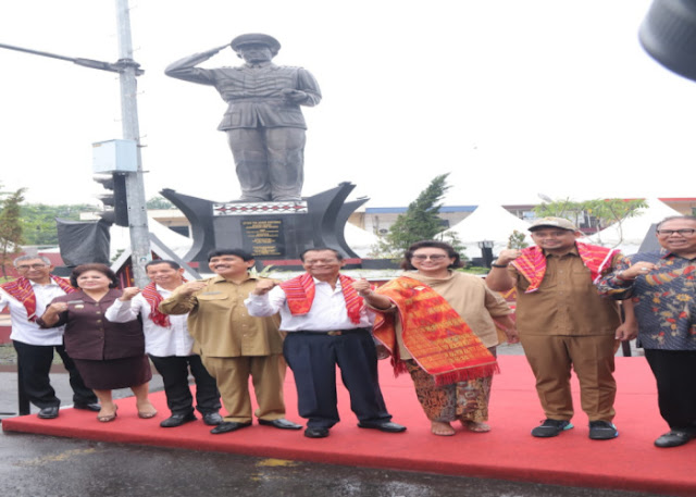 Tugu Jamin Ginting Diresmikan Walikota Medan, Momentum Sejarah Melawan Hindia Belanda  