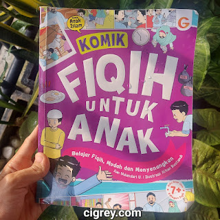 Cover buku Belajar Fiqih Menyenangkan Anak Dengan Komik