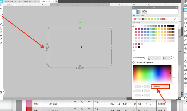 Hex IDs, Pantone Codes, studio v4.3, Oracal color chart, Siser color code