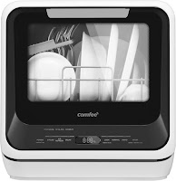 COMFEE' Portable Mini Dishwasher CDC17P0ABB Minilite-Hygiene Countertop Dishwasher, image, features, review, plus compare with Mini-Steam and MiniPlus-Auto