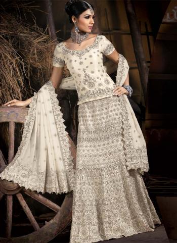 Off White Indian Wedding Dress