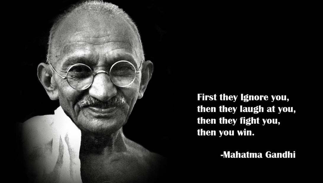Kata Kata Mutiara Mahatma Gandhi dalam Bahasa Inggris dan 