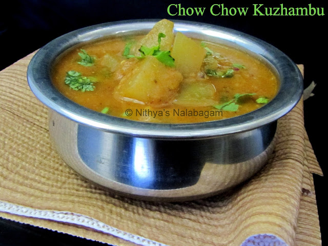 Chow Chow Kuzhambu 