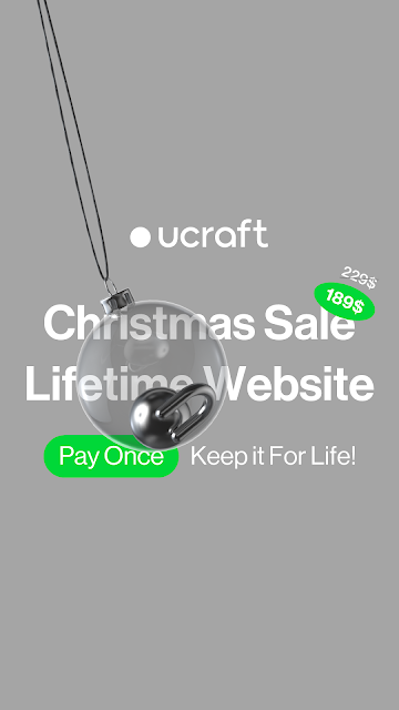 Grab the deal! Lifetime Website Package from ucraft