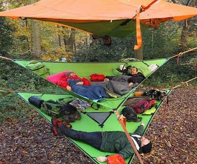 The Trillium Hammock, AWESOME Hammock For Stacking For A Multi-Level Outdoor Living Environment