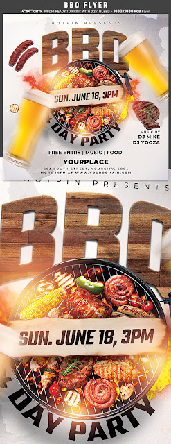  Bbq Flyer Template