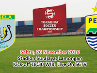 TSC 2016: Persela vs Persib