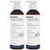 PURA D’OR Hand Sanitizer Gel LEMONGRASS Scent 2 PACK-16oz each = 32oz Total. 70% Alcohol Kills 99% Germs w/Aloe Vera, Tea Tree: Waterless Deep Cleansing Moisturizing Soothing, Fights Germs & Bacteria