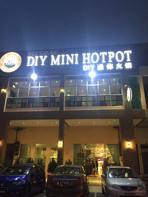 Food review : DIY Mini Hotpot at Menglembu, Ipoh 