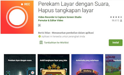 aplikasi perekam layar terbaik android