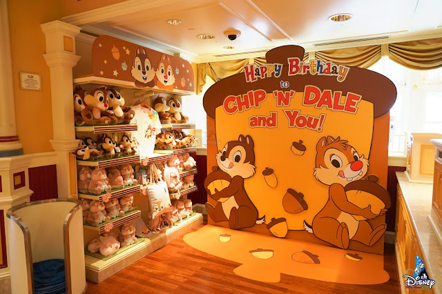 Hong-Kong-Disneyland-Chip-n-Dale-78th-Anniversary-Birthday-Photo-Spot-2021, 香港迪士尼樂園 2021年Chip 'n' Dale 生日拍照點