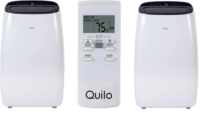 6. Quilo QP110WK Portable Air Conditioner 10,000 BTU