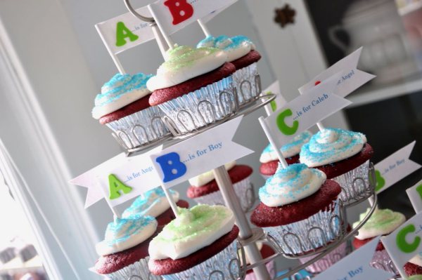 1st Birthday Party Boy. Cute ABC-themed Birthday Party