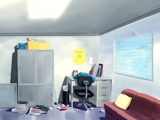 Strange Office (Anime Background)