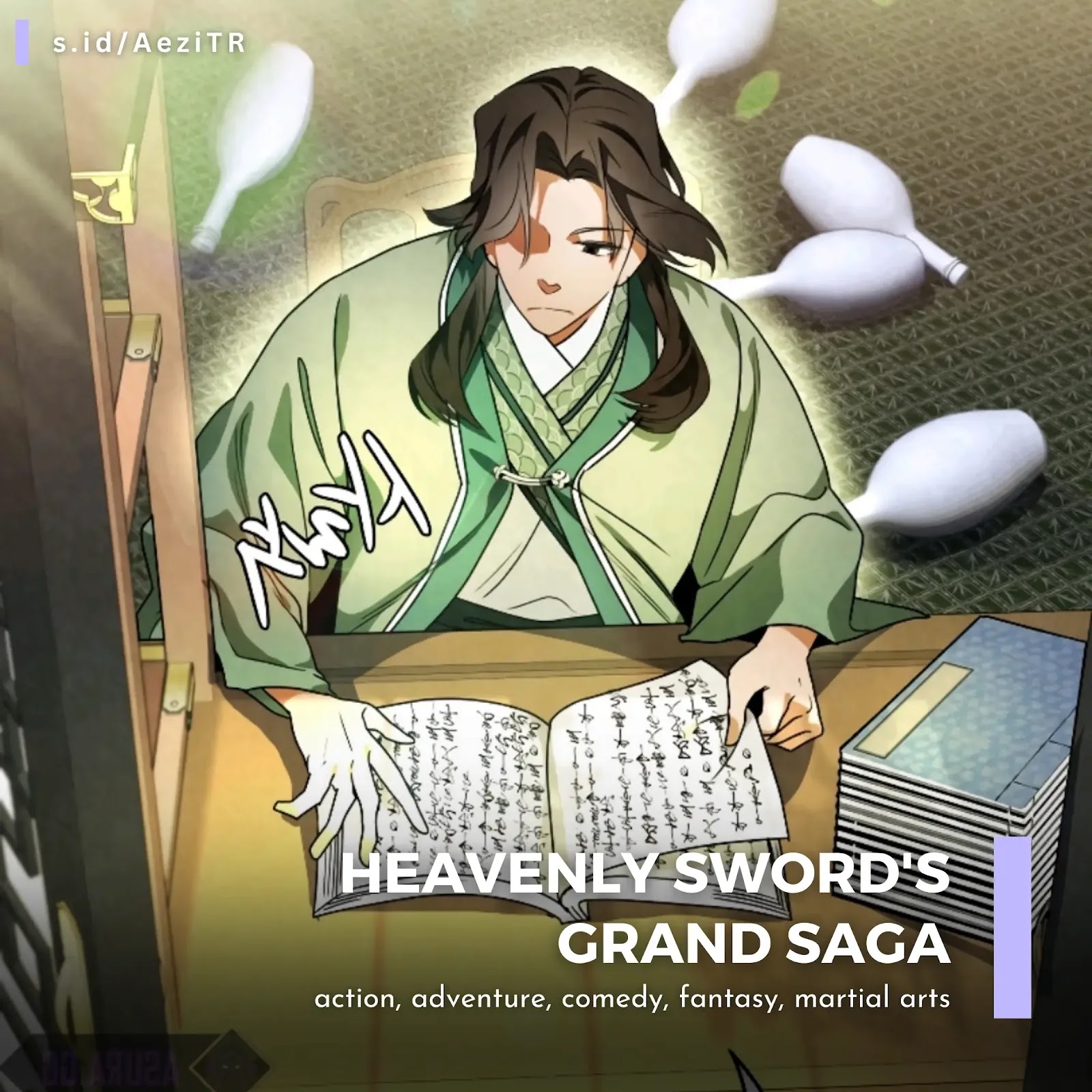 Review Heavenly Sword's Grand Saga; Thousand Sword Techniques (Jaegal) - Rekomendasi Manhwa Terbaik Tahun 2022 -@idyourzee