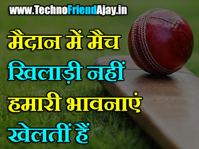 cricket shayari