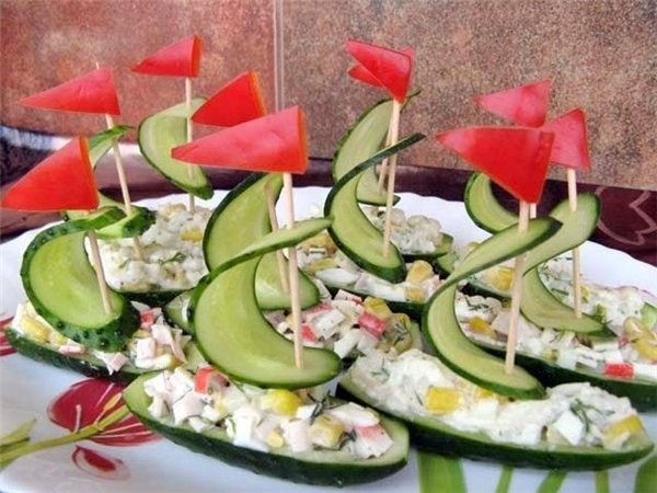 salad arrangement