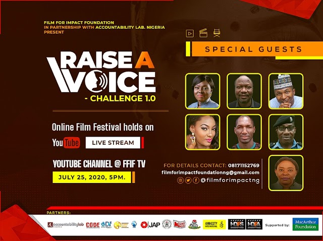 War Against Rape, Other Vices:  All Is Set For Maiden Edition Of Raise A Voice Challenge