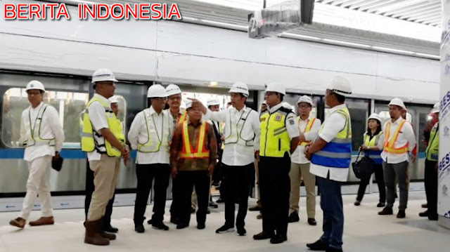 Berita Indonesia Ketua DPRD DKI: Tarif MRT Jakarta Akan Di Resmikan Pada Tanggal Senin 25 Maret