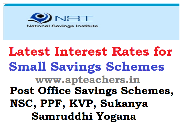 Latest Interest Rates for Small Savings Schemes 2023-24