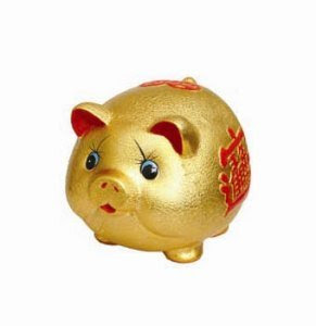 ceramic piggy bank