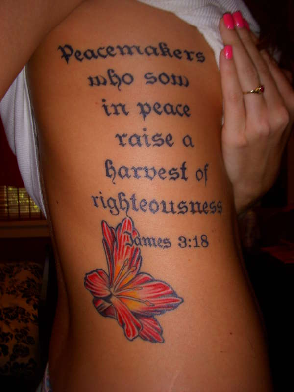 Bible Verse Tattoos