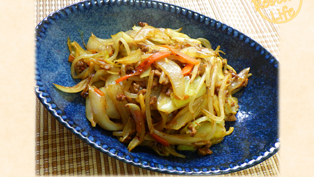 【野菜たっぷりスパイシー焼きそば】