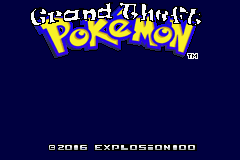 Grand Theft Pokemon GBA Cover,Title