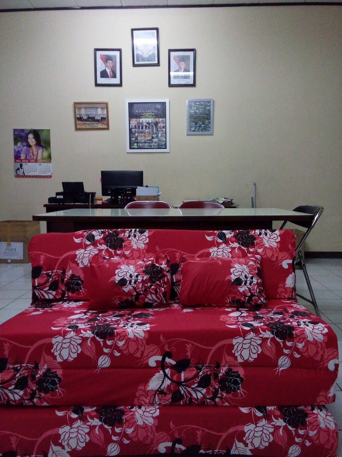 Sofabed Inoac Motif Bunga Light N Bless Shop