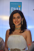 Tapsee Pannu looks Beautiful in White Sleeveless Gown Exclusive  Pics 03.jpg