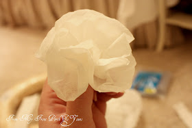 Coffee Filter Wreath Tutorial From My Front Porch To Yours
