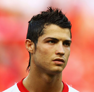 Ronaldo Brazil 2010 on Cristiano Ronaldo With His Trendy Fauxhawk Mullet