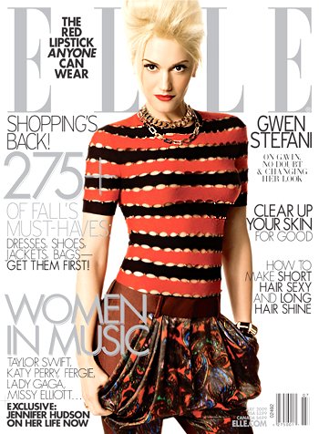 Elle July Issue: Cover Girl — Gwen Stefani