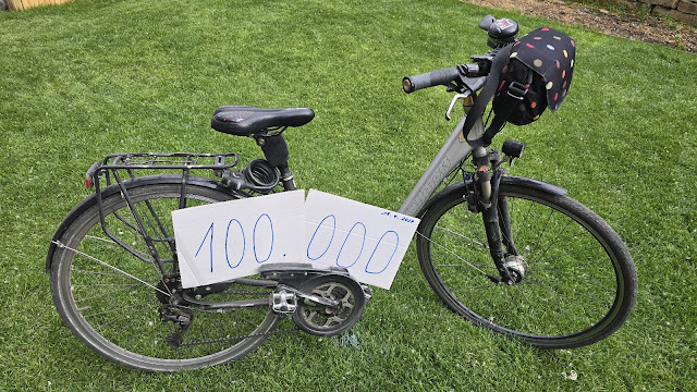 100000km Kalkhoff Fahrrad