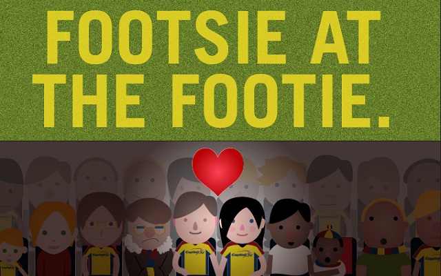 Image: Footsie at the Footie