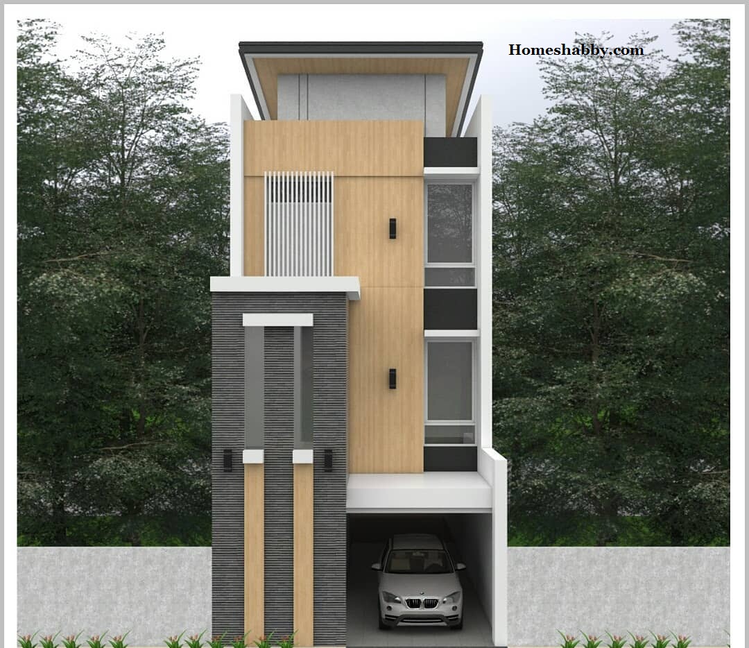 Desain Dan Denah Rumah Minimalis Ukuran 6 X 20 M