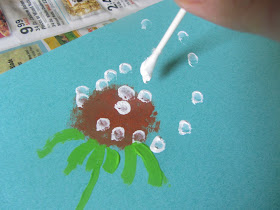 Dandelion Art Tutorial {The Unlikely Homeschool}