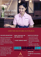 Open Recruitment at Mercure Grand Mirana Surabaya November 2019