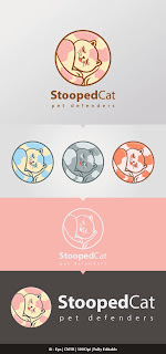 StoopedCat Logo Template